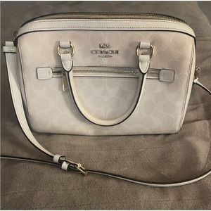 COACH White handbag